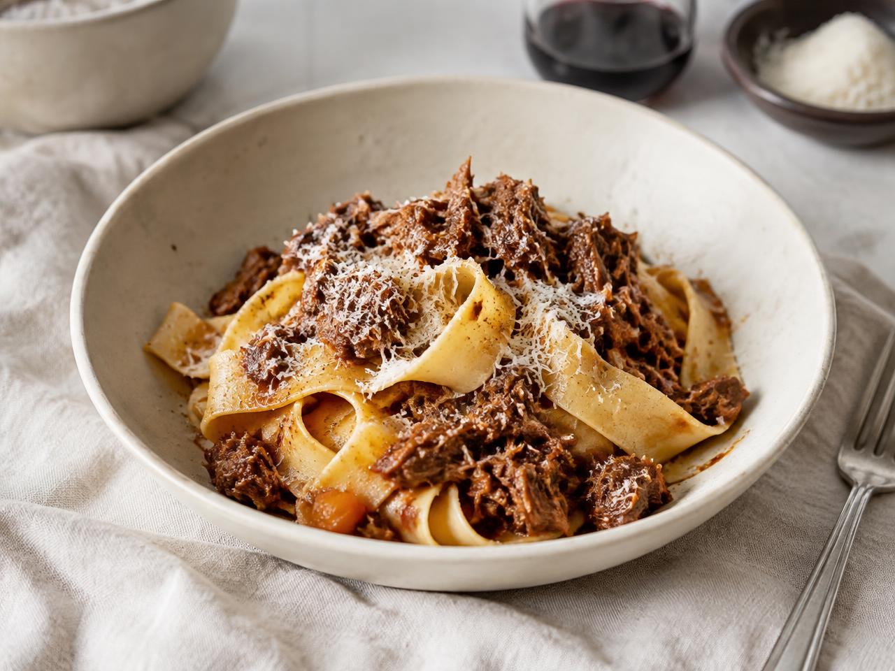 Slow Beef Ragù Pappardelle