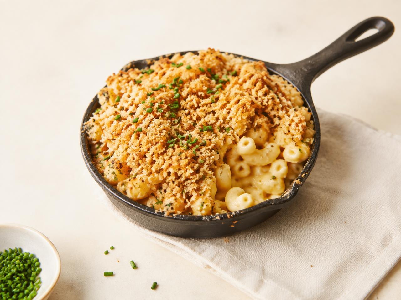 Baked Cashew Mac & Cheese