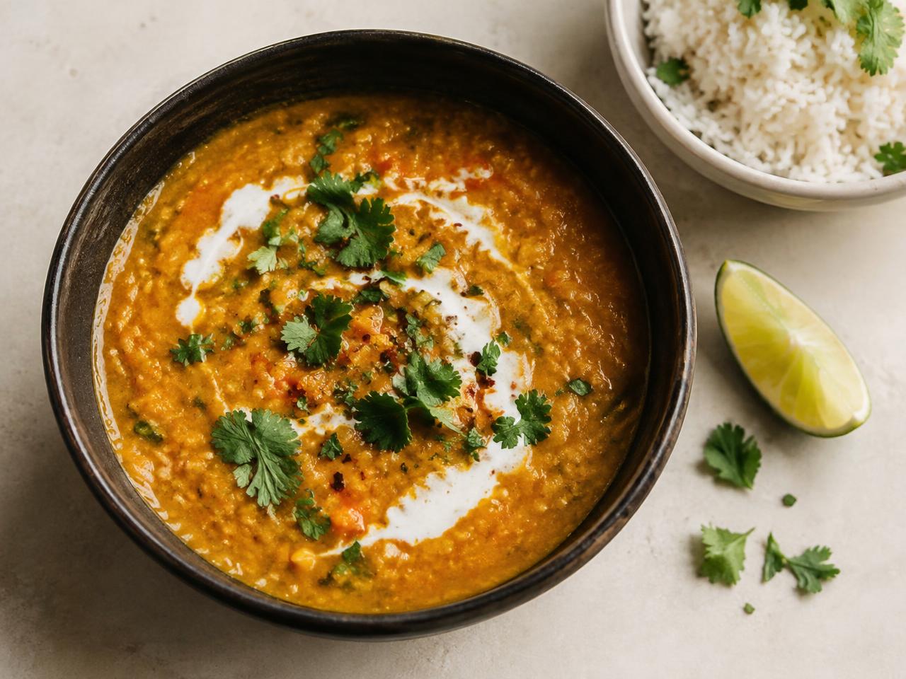 Coconut Red Lentil Dal