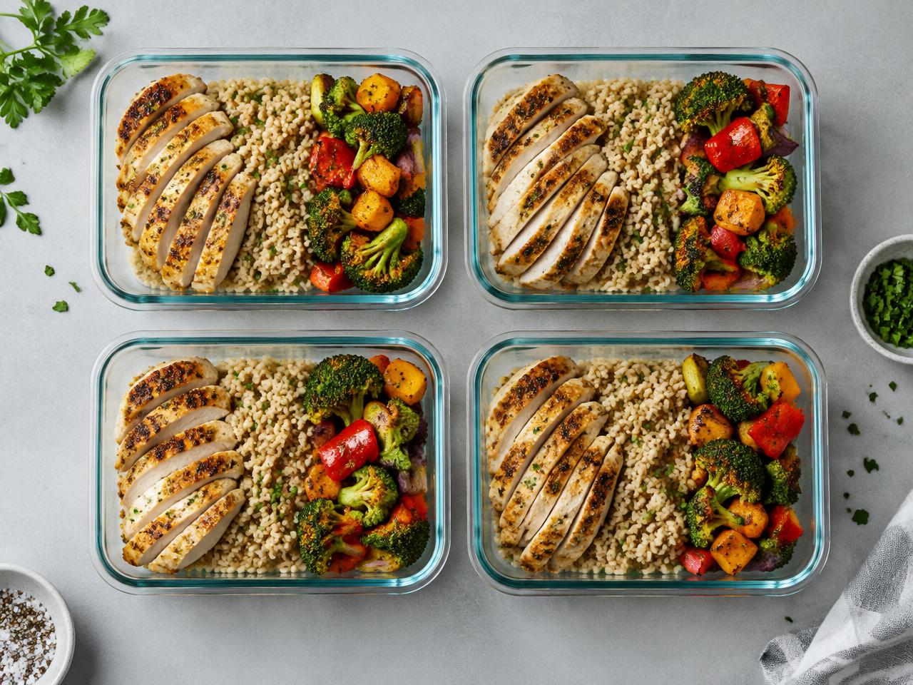 Meal Prep Chicken & Rice