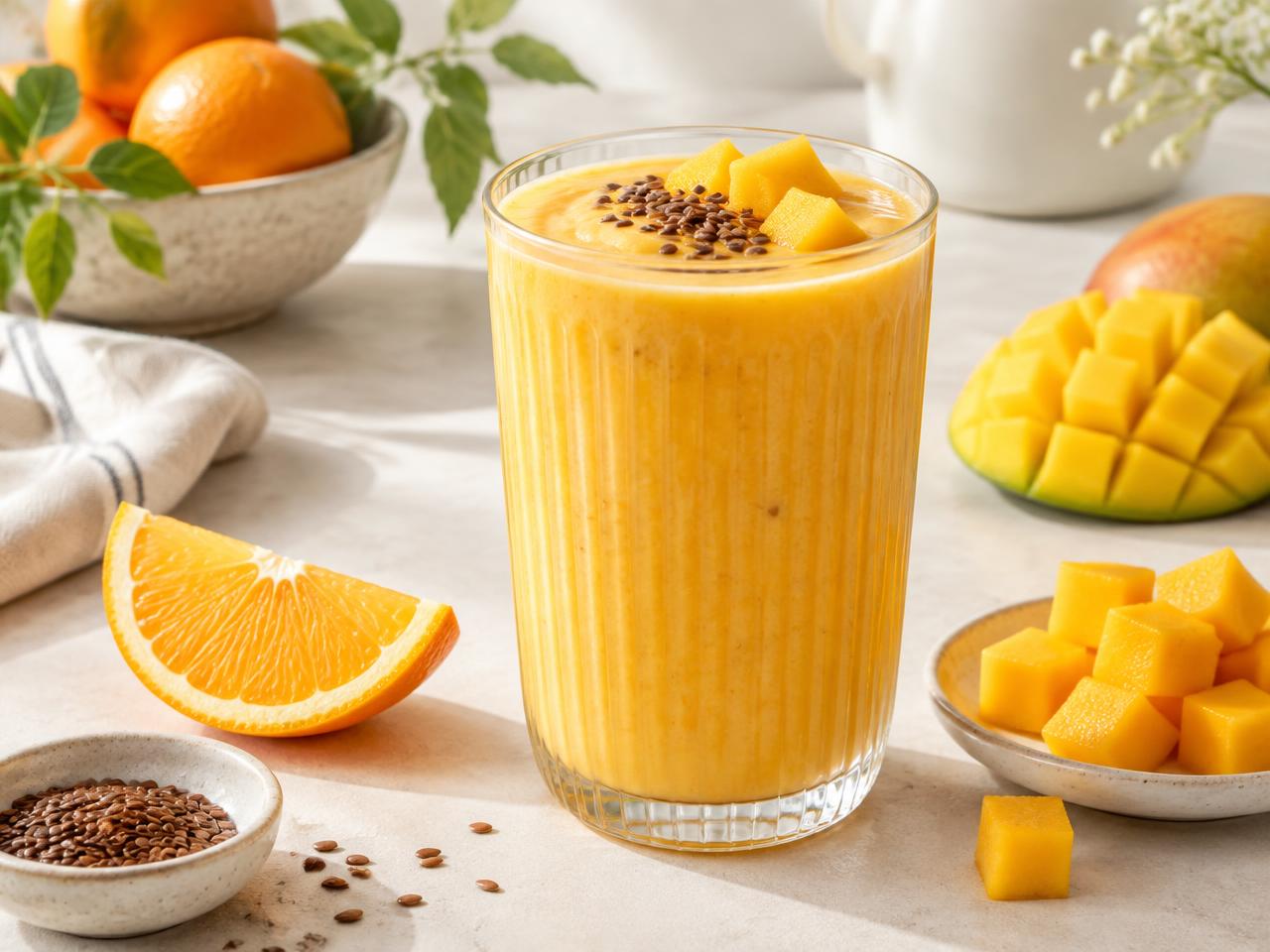 Orange Mango Creamsicle Smoothie