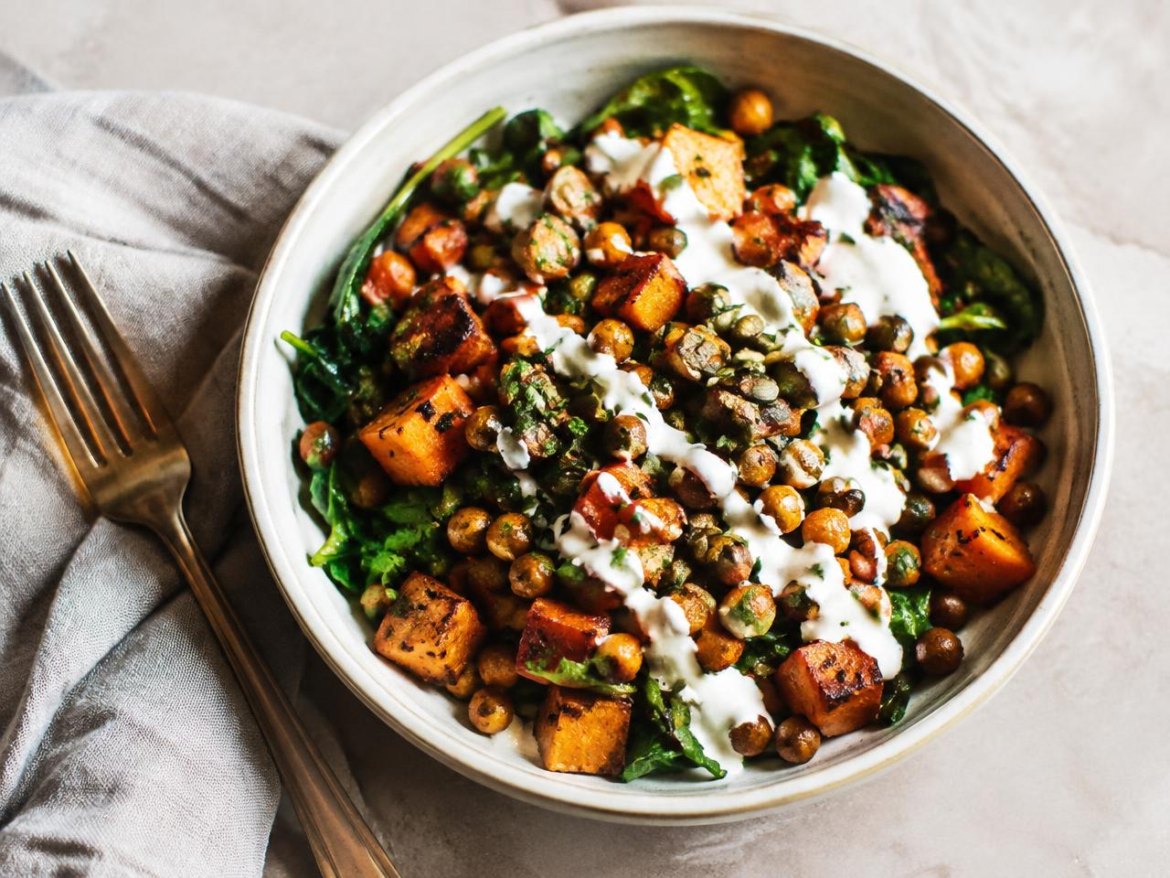 Sweet Potato & Chickpea Bowl
