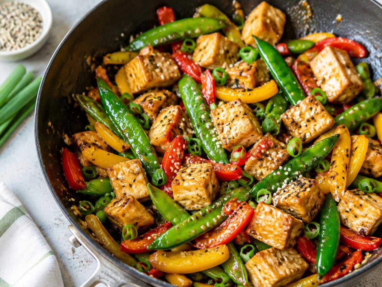 Crispy Tofu Stir Fry