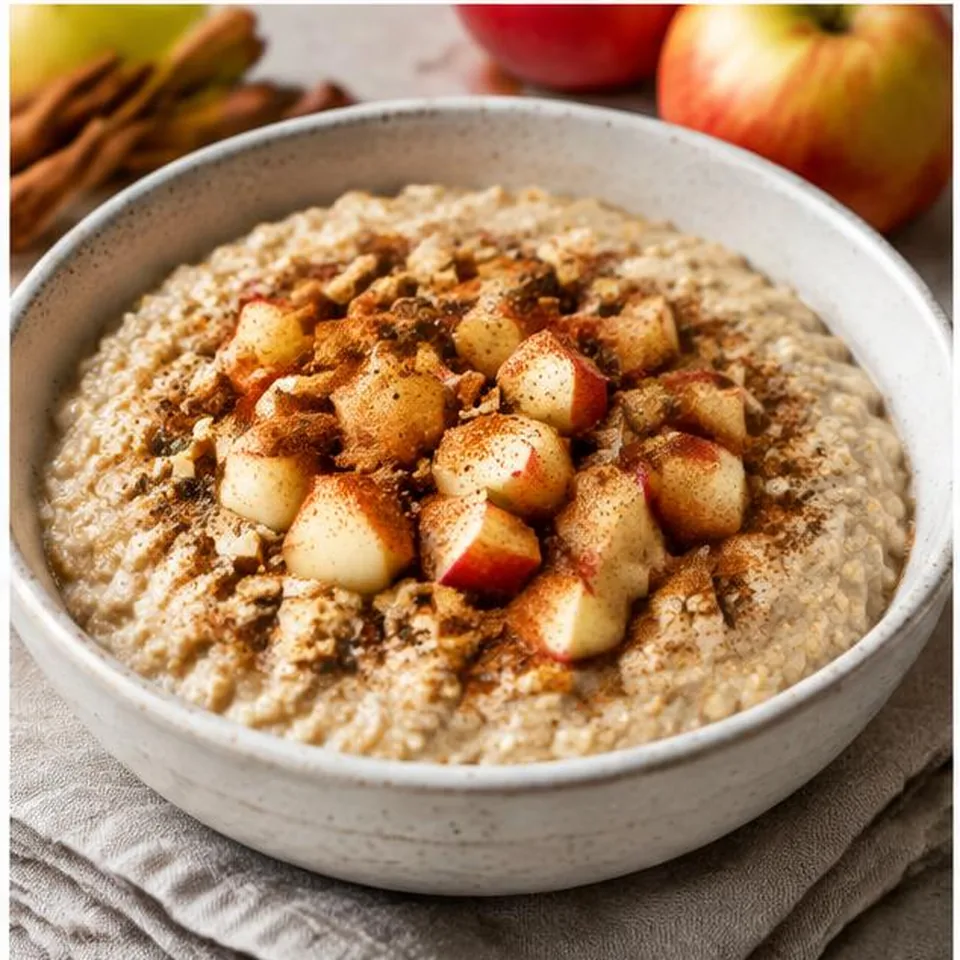 Apple Cinnamon Protein Oats