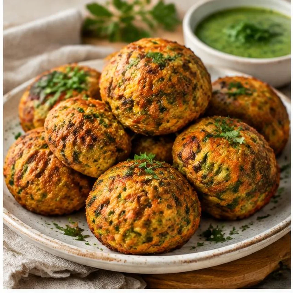 Baked Vegetable Bolinhos