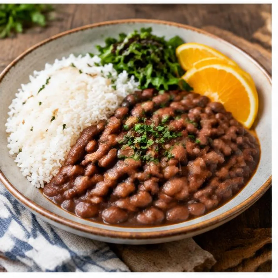 Brazilian Rice and Pinto Beans