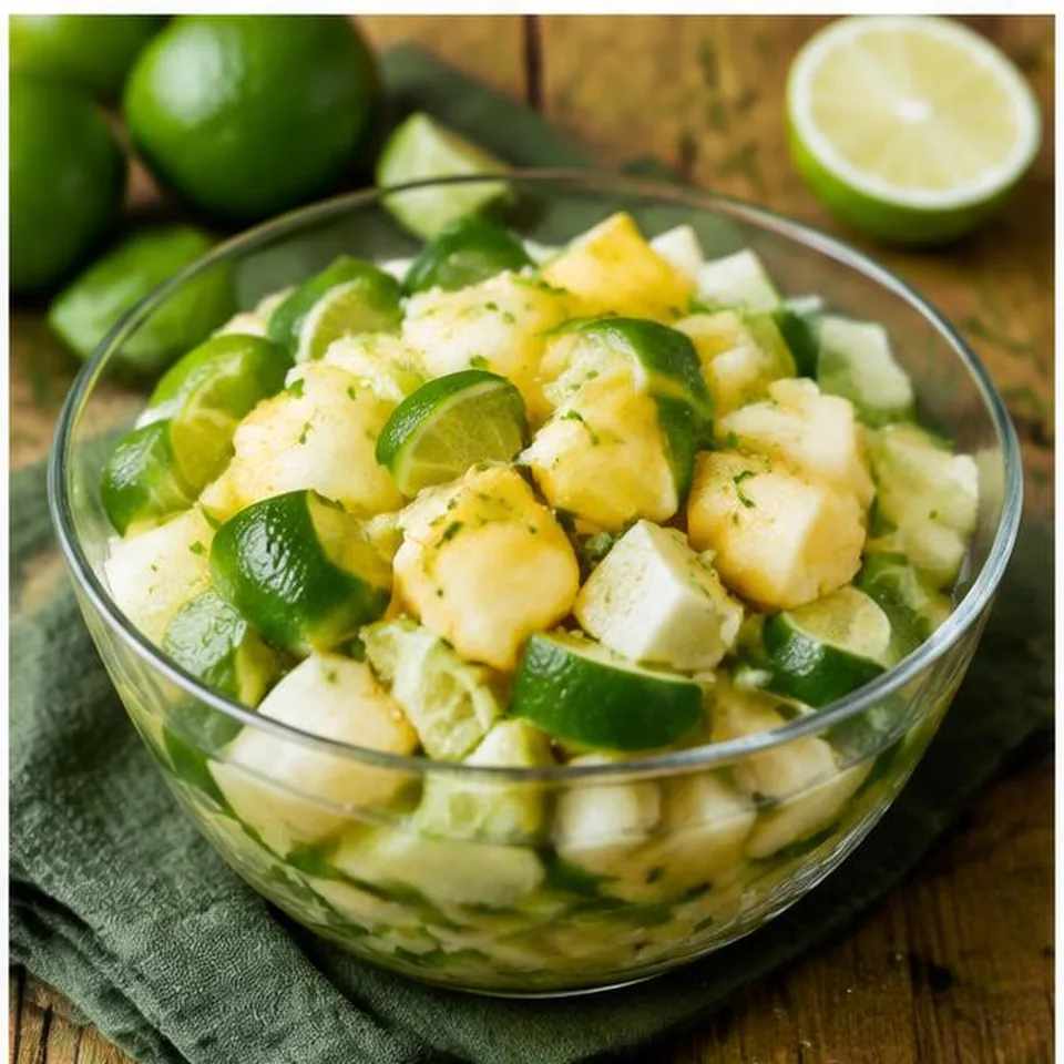 Caipirinha Lime Fruit Salad