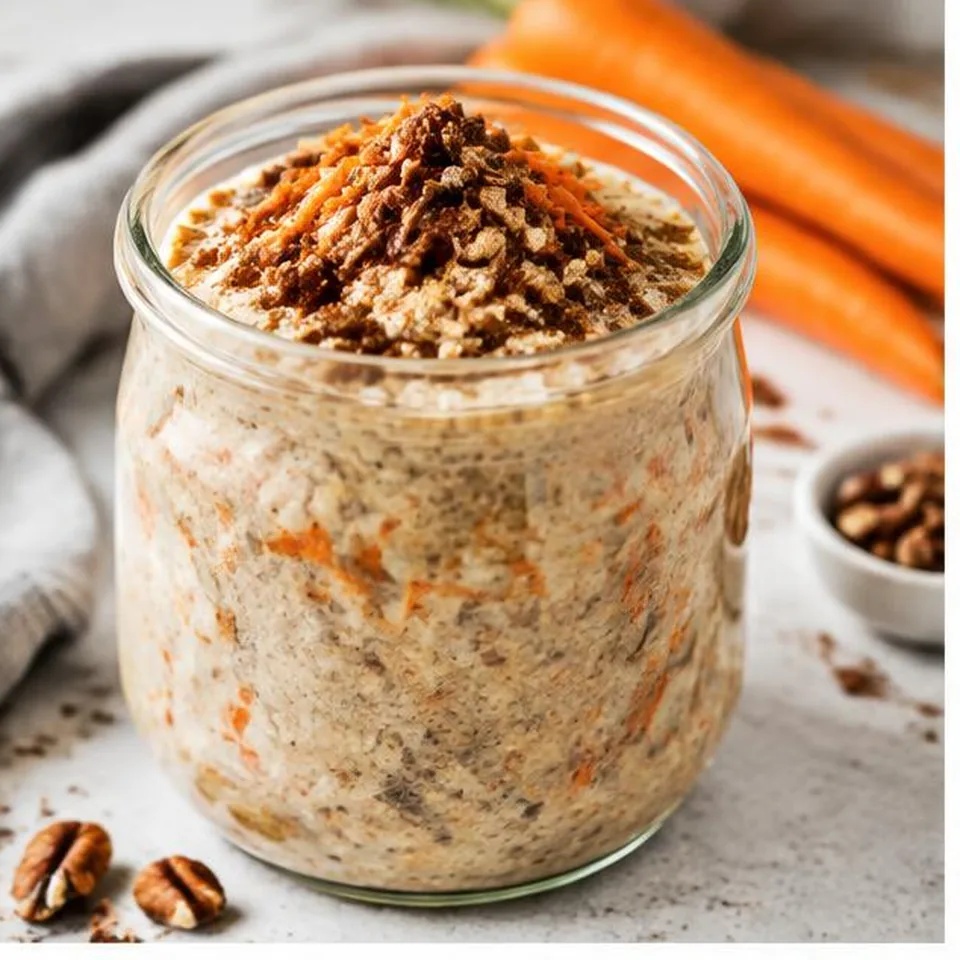 Carrot Cake Overnight Oats