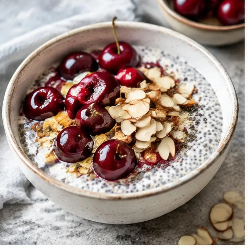 Cherry Almond Chia Breakfast