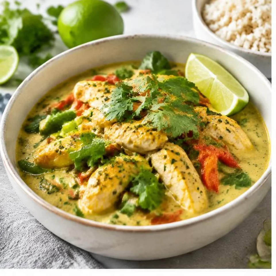 Coconut Lime Chicken Curry