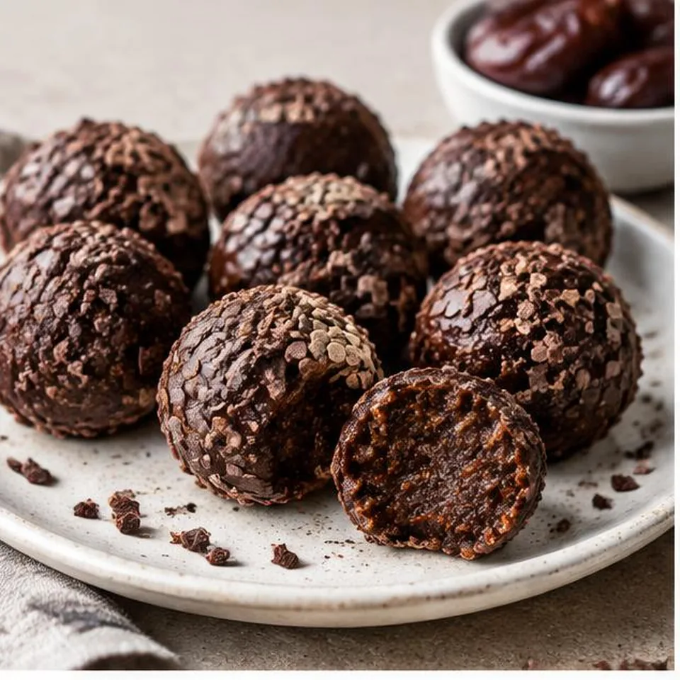 Date Cacao Brigadeiro Bites