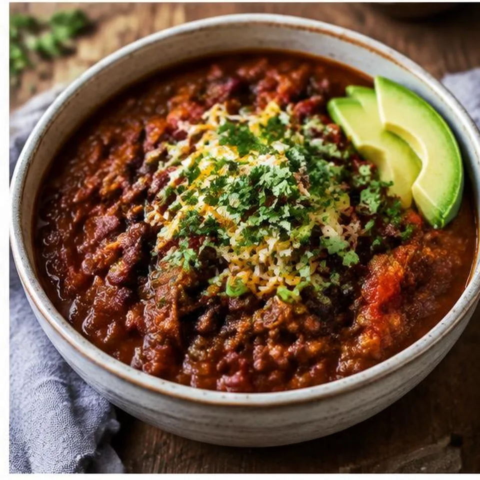Lean Beef Bean Chilli