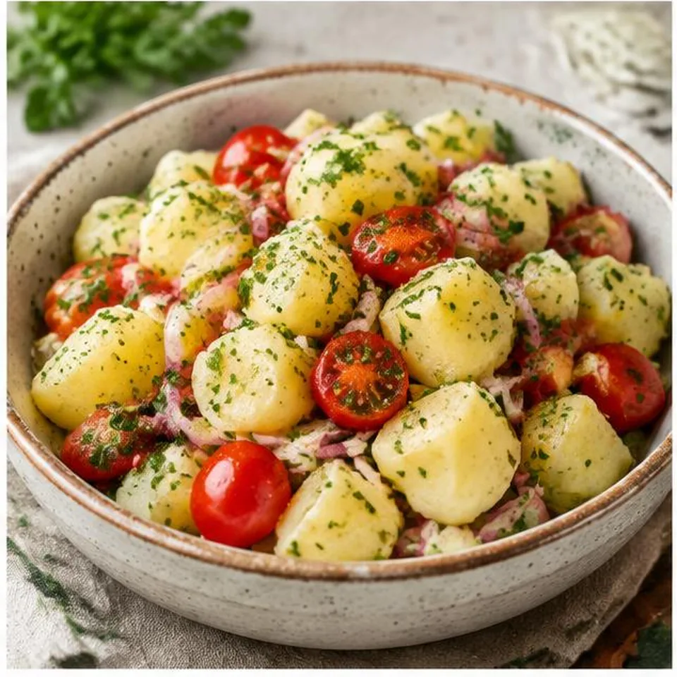 Light Brazilian Potato Salad