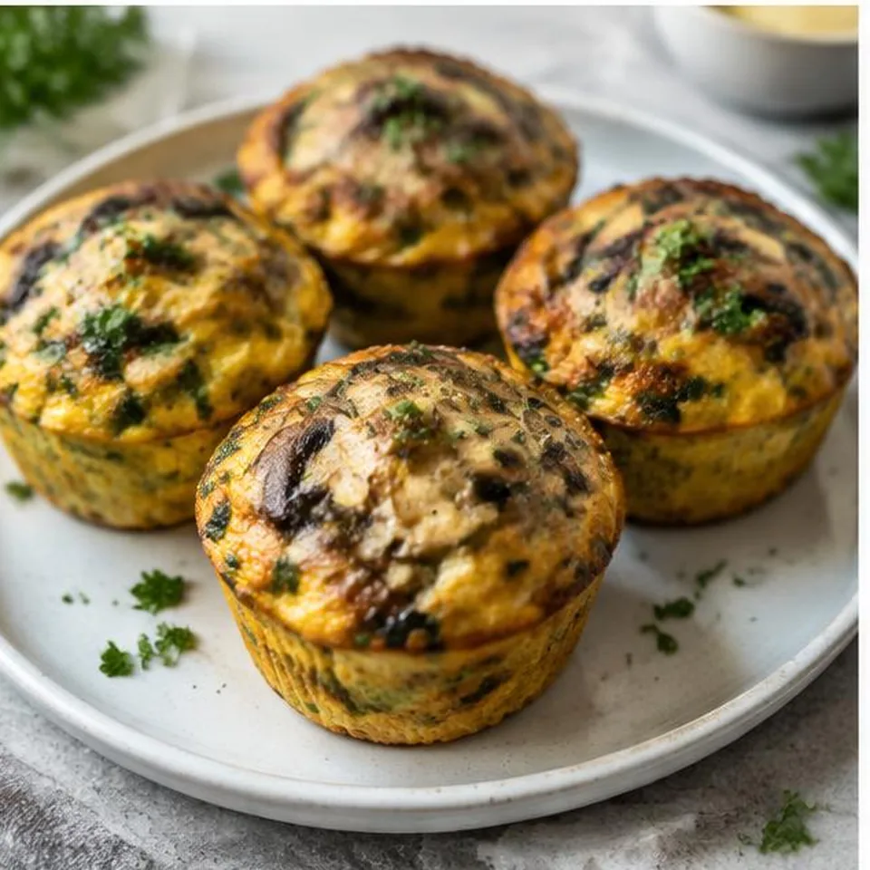 Mushroom Herb Egg Muffins
