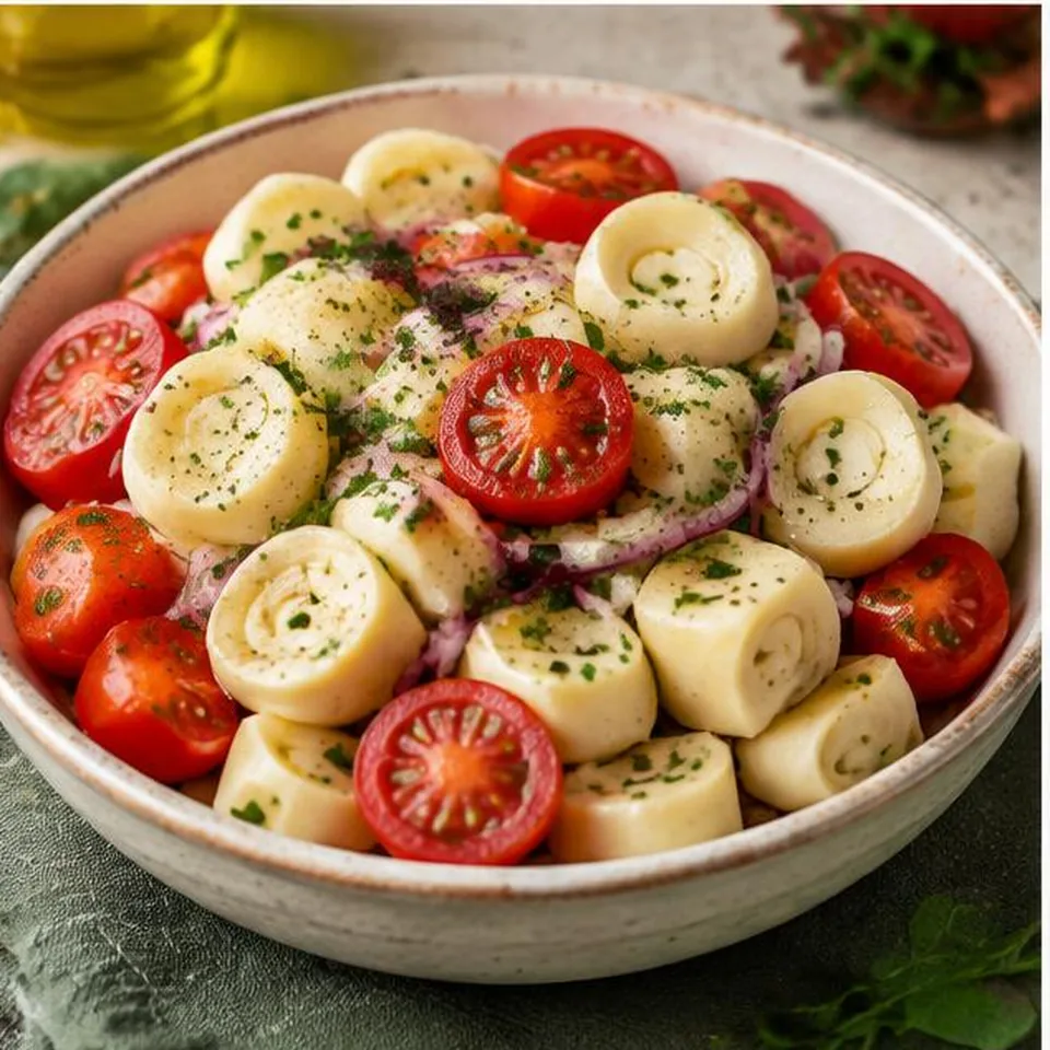 Palm Heart Tomato Salad
