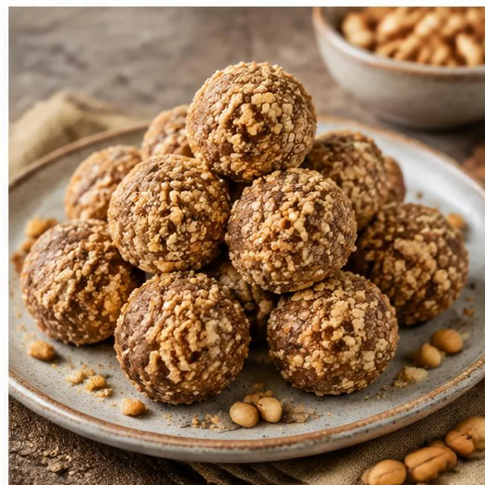 Peanut Pacoca Energy Balls