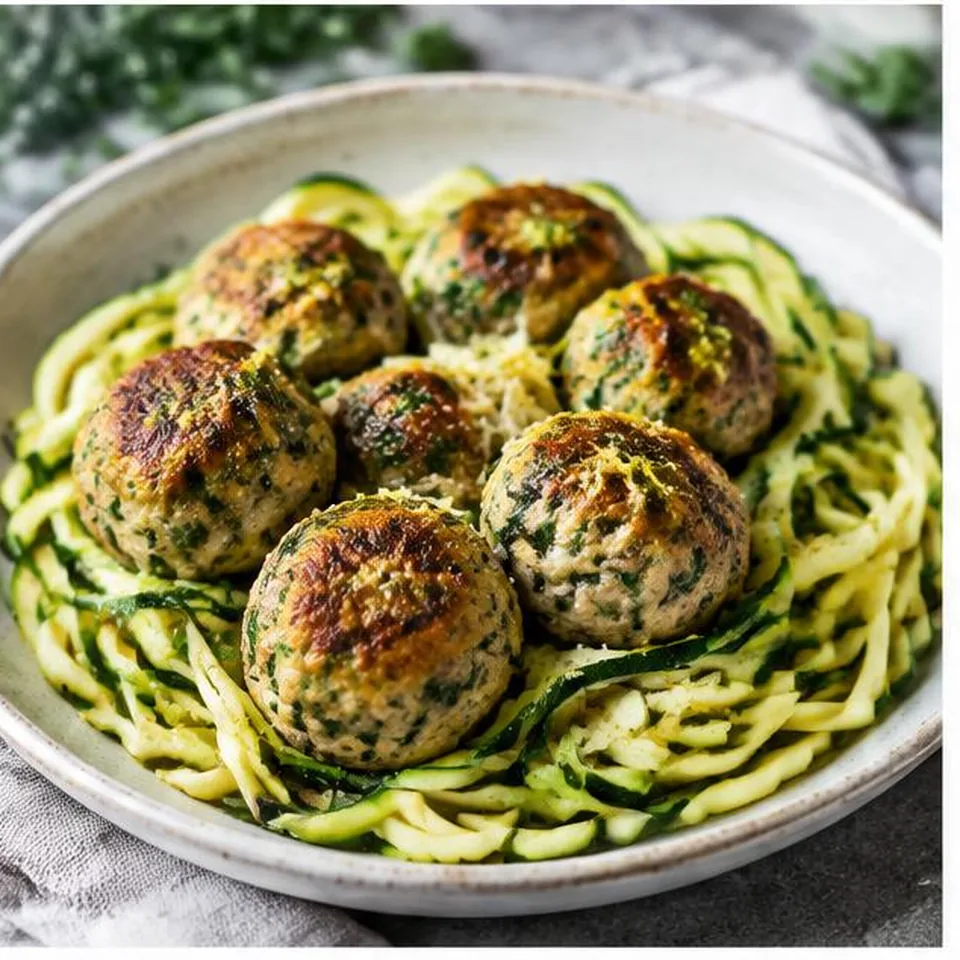 Turkey Courgette Meatballs