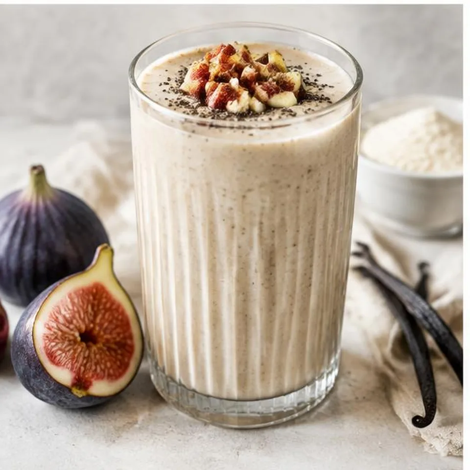 Vanilla Fig Protein Smoothie