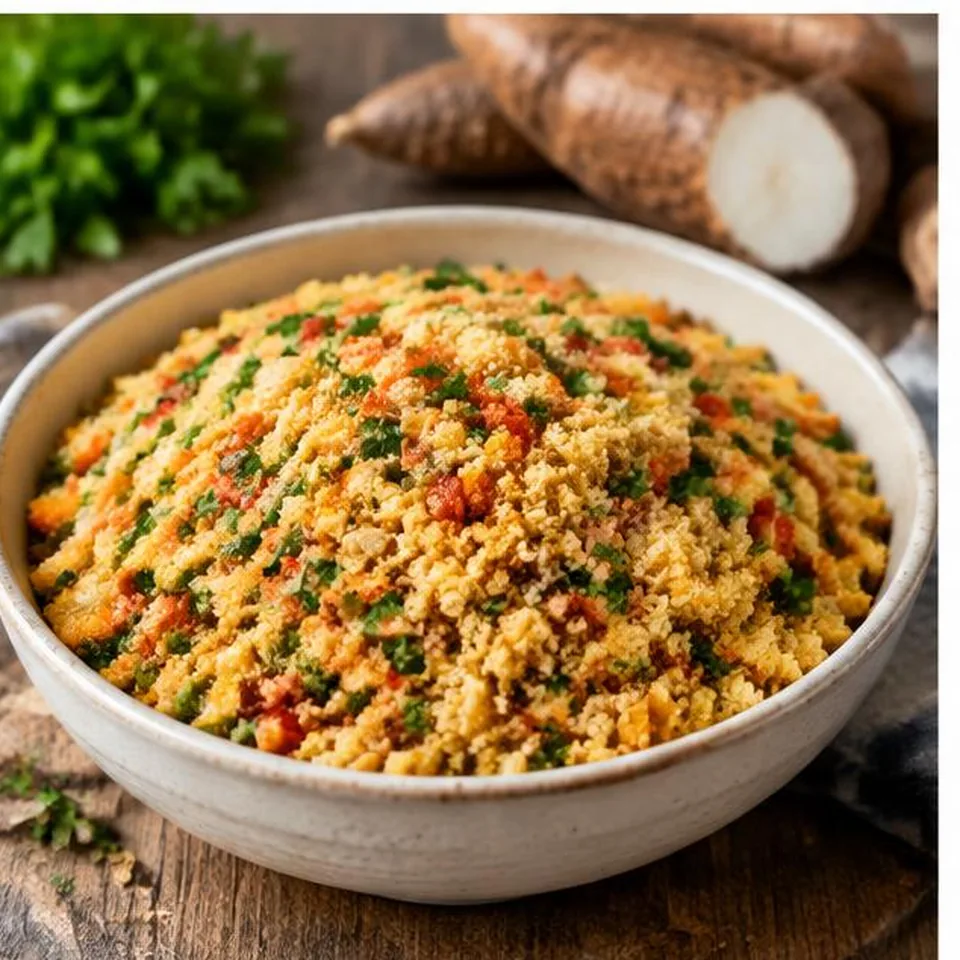 Vegetable Cassava Farofa